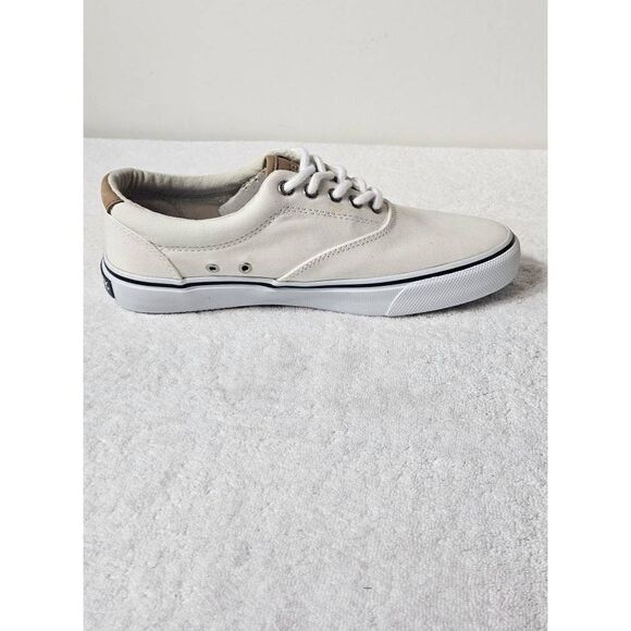 Sperry mens top sider canvas shoes Nwob - Picture 7 of 9
